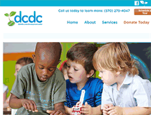 Tablet Screenshot of danvillecdc.org
